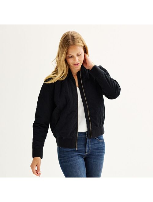 Women's Sonoma Goods For Life Quilted Bomber Jacket