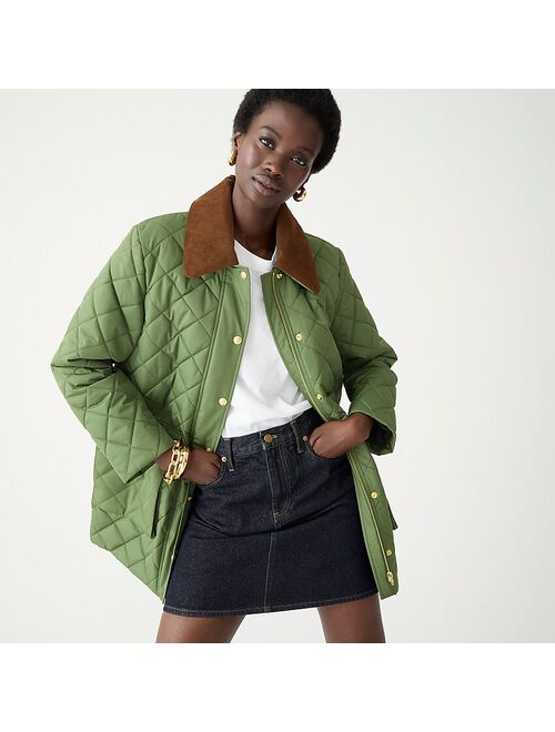 J.Crew Heritage quilted Barn Jacket with PrimaLoft