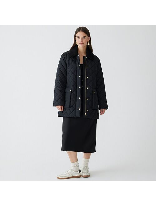 J.Crew Heritage quilted Barn Jacket with PrimaLoft