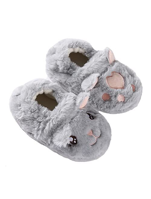 LZSYC Girls Cute Warm Slipper In Winter