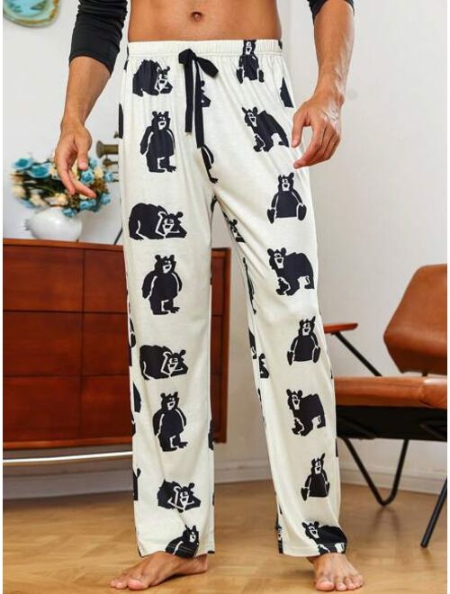 Men s Cartoon Printed Lounge Pants