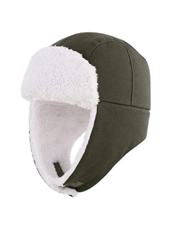 Connectyle Toddler Boys Kids Trapper Winter Hat with Earflaps Warm Windproof Hat