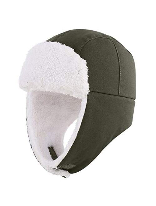 Connectyle Toddler Boys Kids Trapper Winter Hat with Earflaps Warm Windproof Hat