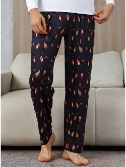 Men s French Fries Printed Pyjama Bottoms