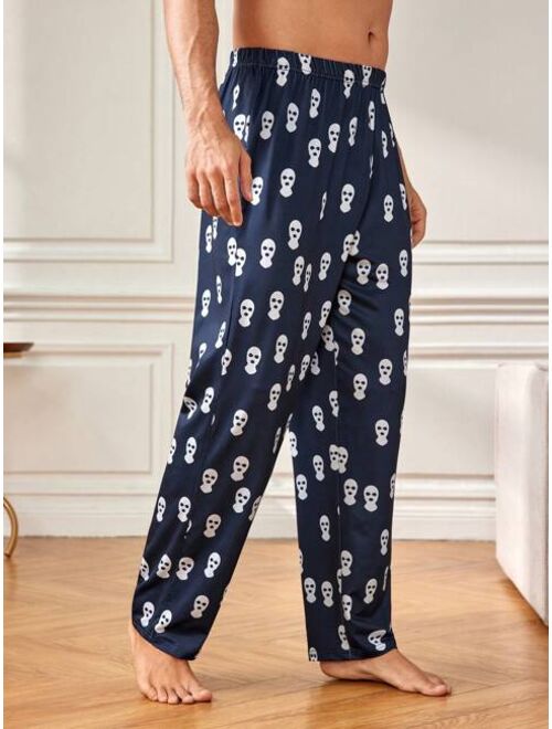 Men S Printed Comfortable Pajama Bottom For Home Wear