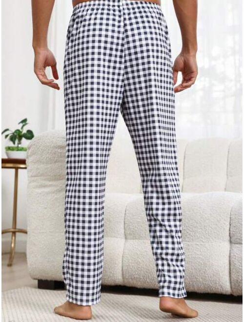 Men S Plaid Pyjama Pants