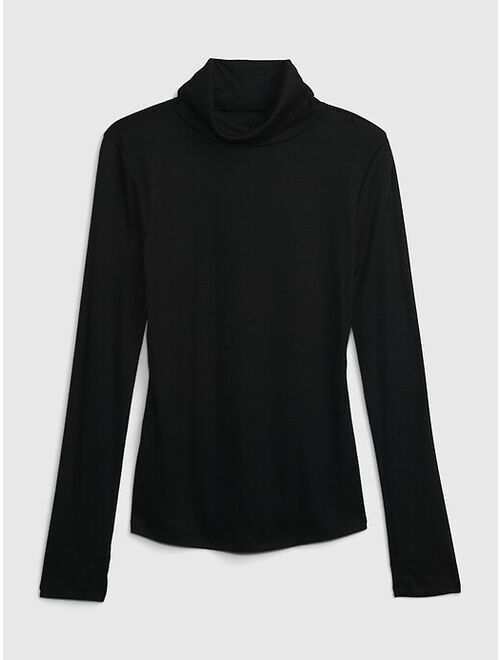 Gap Mini Rib Turtleneck T-Shirt