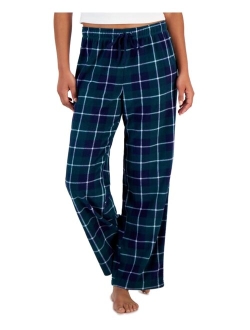 Women's Printed Fleece Pajama Pants, Created for Macy's