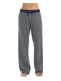 Women's Knit Drawstring-Waist Pajama Pants