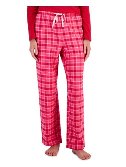 CHARTER CLUB Women's Cotton Flannel Pajama Pants, Created for Macy's