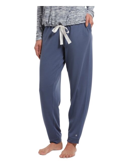 HUE Plus Size French Terry Cuffed Lounge Pant