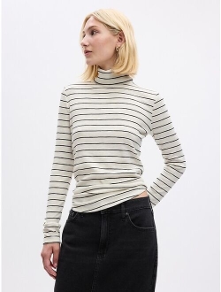 Essential Rib Turtleneck T-Shirt