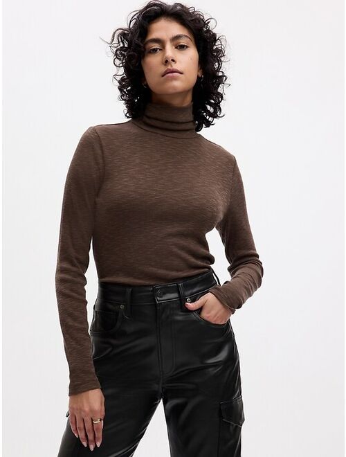 Gap Essential Rib Turtleneck T-Shirt