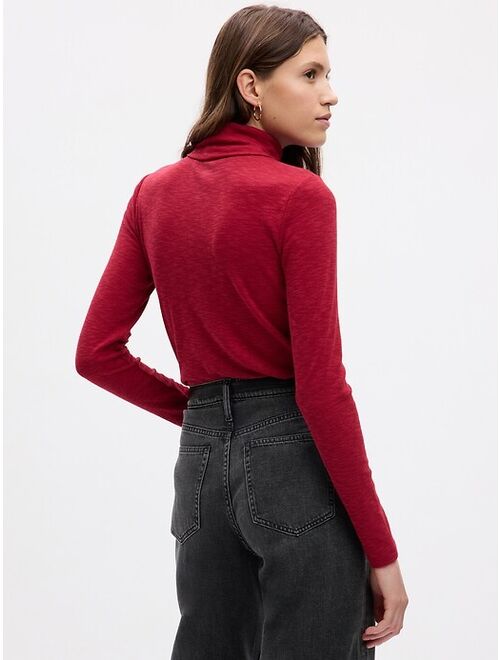 Gap Essential Rib Turtleneck T-Shirt