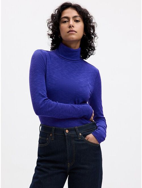 Gap Essential Rib Turtleneck T-Shirt