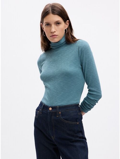 Gap Essential Rib Turtleneck T-Shirt