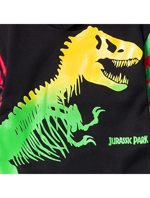 Jurassic World Dinosaur T-Rex Fleece Pullover Hoodie Toddler to Big Kid