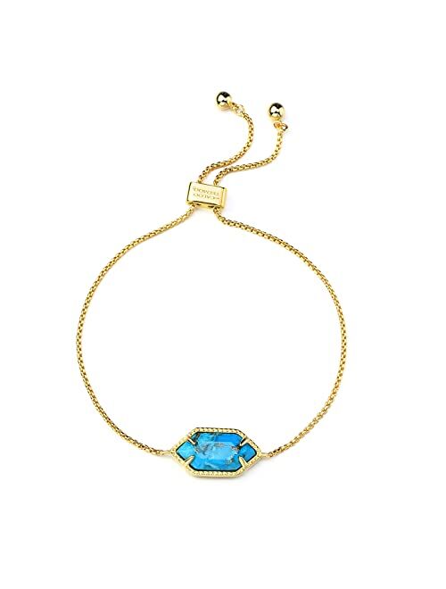 CALOO TEEMOO 18K Gold Plated Bracelets with Pendant Luxurious Bracelets for Women Fashion Jewelry Lovely Gold Bracelets