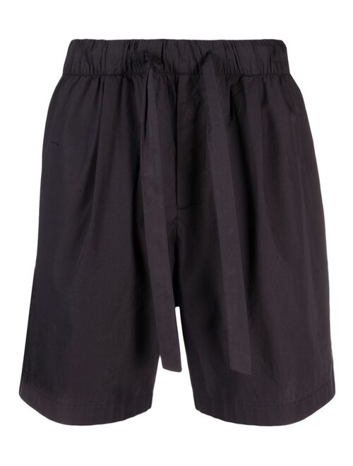 Birkenstock drawstring organic-cotton bermuda shorts