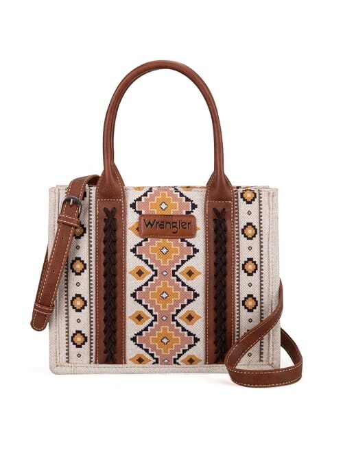 Montana West Wrangler Tote Bag Western Purses for Women Shoulder Boho Aztec Handbags