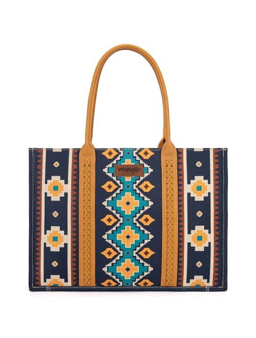 Montana West Wrangler Tote Bag Western Purses for Women Shoulder Boho Aztec Handbags