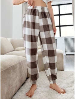 Buffalo Plaid Print Sleep Pants