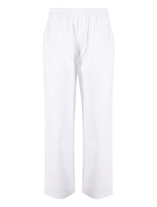 Maison Essentiele Boyfriend straight-leg pajama trousers