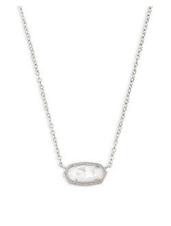 Elisa Pendant Necklace for Women, Fashion Jewelry, 14k Gold-Plated