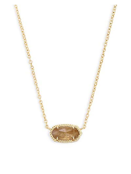 Kendra Scott Elisa Pendant Necklace for Women, Fashion Jewelry, 14k Gold-Plated