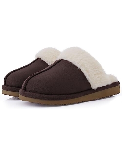 Litfun Women's Fuzzy Memory Foam Slippers Fluffy Winter House Shoes Indoor and Outdoor