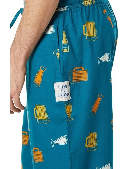 Life is Good Craft Beer Pattern Classic Sleep Pants