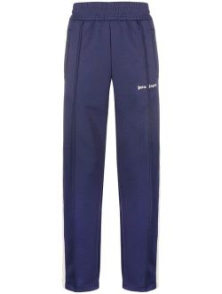 logo-print side-stripe track pants