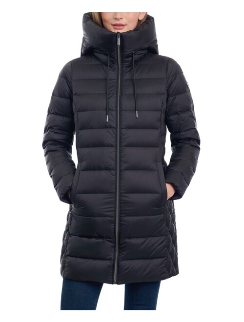 MICHAEL MICHAEL KORS Women's Hooded Down Puffer Coat, Created for Macy's