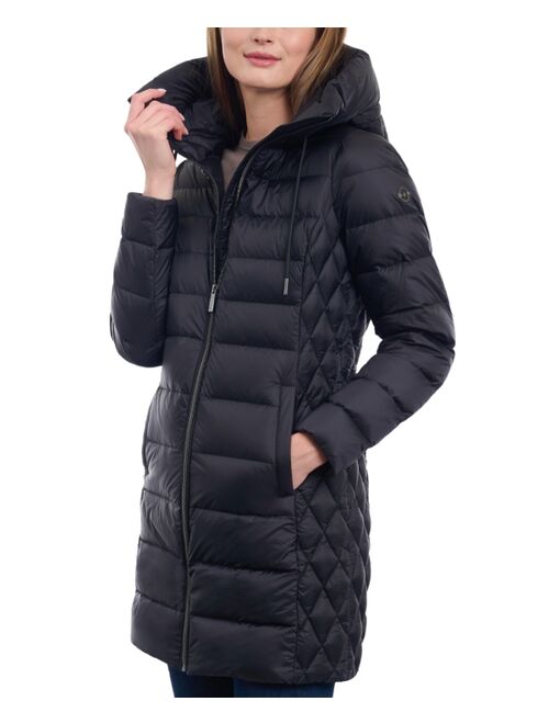 MICHAEL MICHAEL KORS Women's Hooded Down Puffer Coat, Created for Macy's