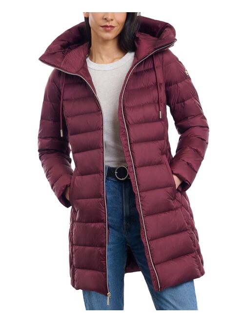 MICHAEL MICHAEL KORS Women's Hooded Down Puffer Coat, Created for Macy's