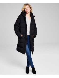 BCBGENERATION Women's Hooded Puffer Coat, Created for Macy's