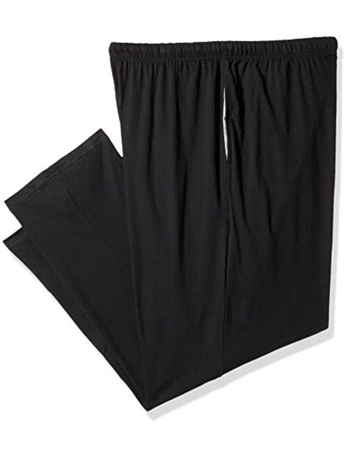 Hanes mens Solid Knit Sleep Pant With Pockets and Drawstring