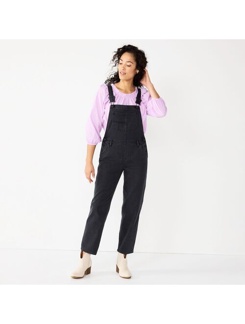 Women's Sonoma Goods For Life Cropped Jean Overalls