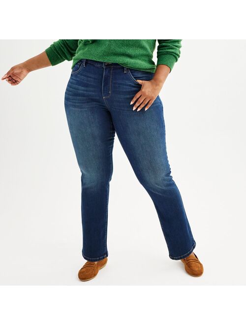 Women's Plus Size Sonoma Goods For Life® Straight Jeans