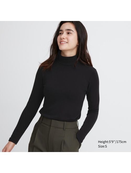 Uniqlo HEATTECH Ultra Warm High Neck T-Shirt