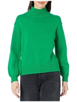 Women's Cotton Funnel-Neck Sweater (Available in Plus Size)