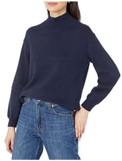 Women's Cotton Funnel-Neck Sweater (Available in Plus Size)