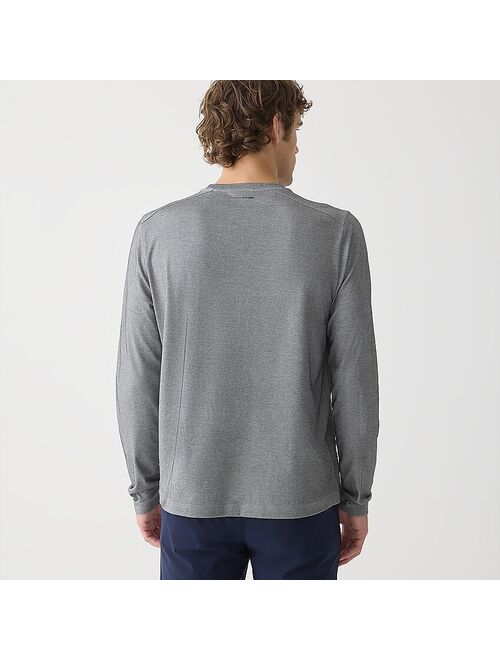 Long-sleeve performance T-shirt with COOLMAX&reg; technology