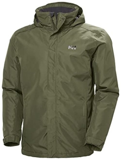 53117 Men's Waterproof Dubliner Insulated Jacket with Packable Hood for Cold Weather