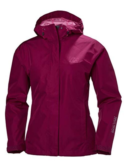 Helly Hansen 62066 Women's Seven J Waterproof, Windproof, and Breathable Rain Jacket with Hood