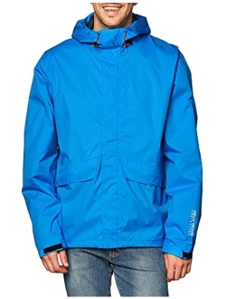 70127 Manchester Waterproof Rain Jackets for Men Featuring Breathable Water- and Windproof Construction, Storm Flap