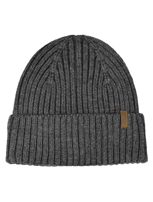 OUTDOOR SHAPING Merino Wool Beanie for Men & Women, Unisex Daily Cuffed Plain Knit Hat, Soft Warm Winter Hat