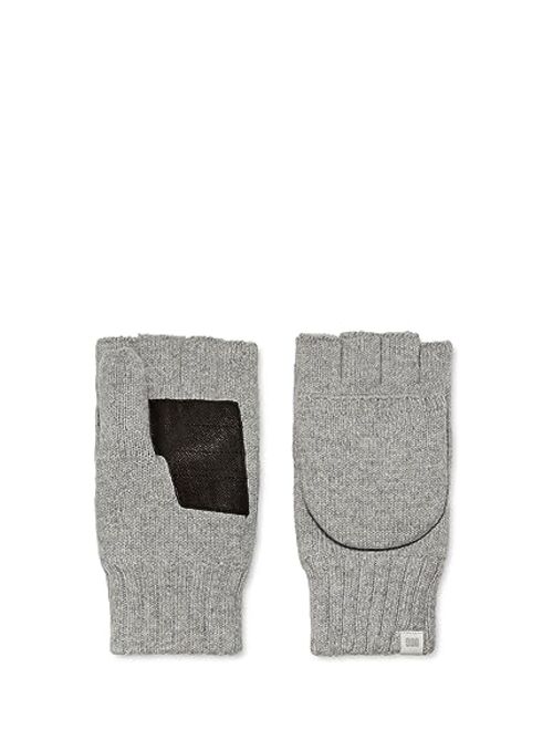 UGG Knit Flip Mitten with Recycled Microfur Lining