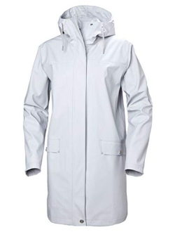 53253 Women's Moss Hooded Waterproof Windproof Rain Jacket