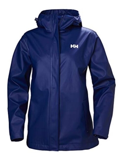 53253 Women's Moss Hooded Waterproof Windproof Rain Jacket